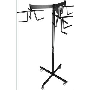 MR‎ Movable Professional Volleyball Net Storage Rack with Lockable Wheels